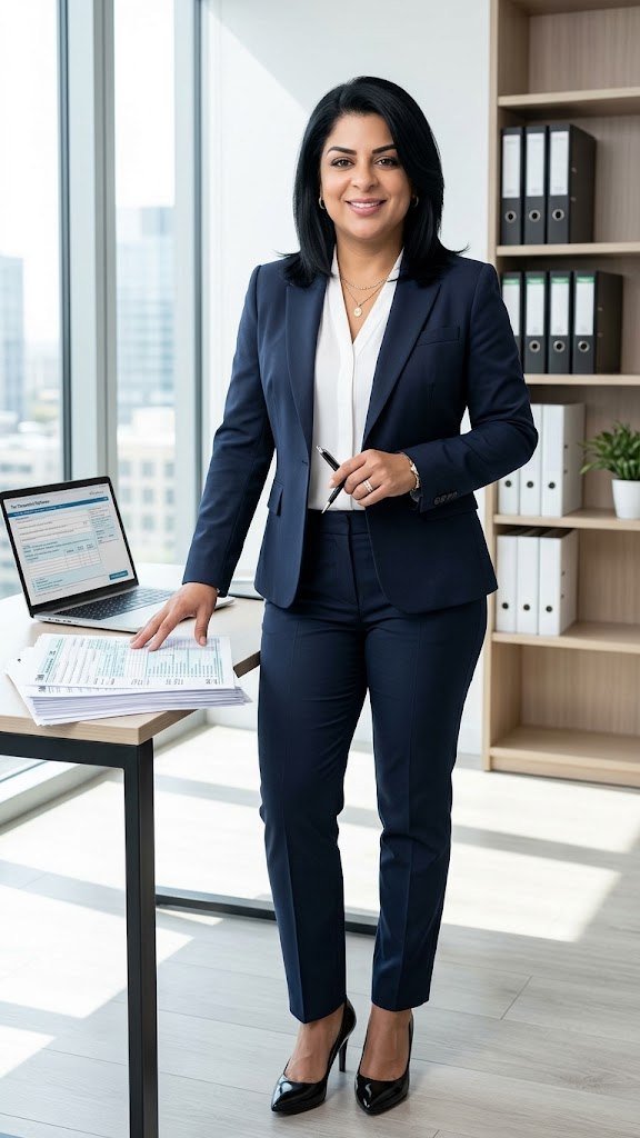 Tania Suárez, preparadora de impuestos y formularios en Nueva York